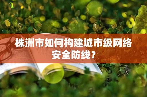 株洲市如何构建城市级网络安全防线？