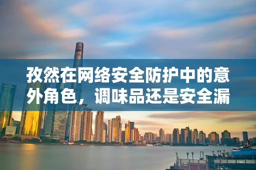 孜然在网络安全防护中的意外角色，调味品还是安全漏洞的隐喻？