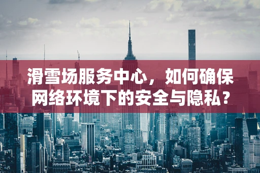 滑雪场服务中心，如何确保网络环境下的安全与隐私？