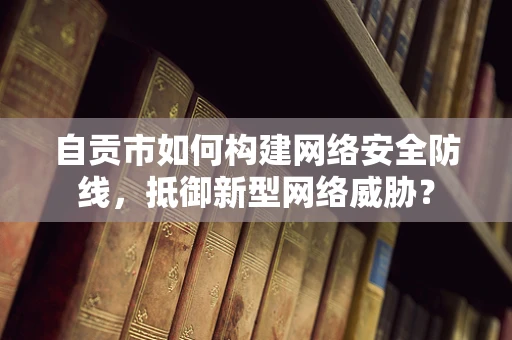 自贡市如何构建网络安全防线，抵御新型网络威胁？