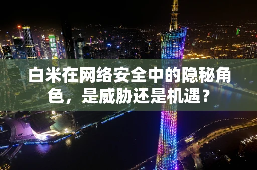 白米在网络安全中的隐秘角色，是威胁还是机遇？