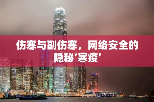 伤寒与副伤寒，网络安全的隐秘‘寒疫’