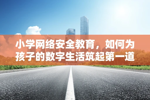 小学网络安全教育，如何为孩子的数字生活筑起第一道防线？