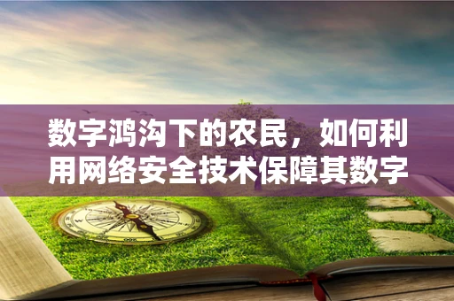 数字鸿沟下的农民，如何利用网络安全技术保障其数字资产安全？