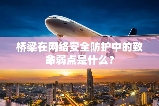 桥梁在网络安全防护中的致命弱点是什么？