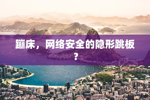 蹦床，网络安全的隐形跳板？