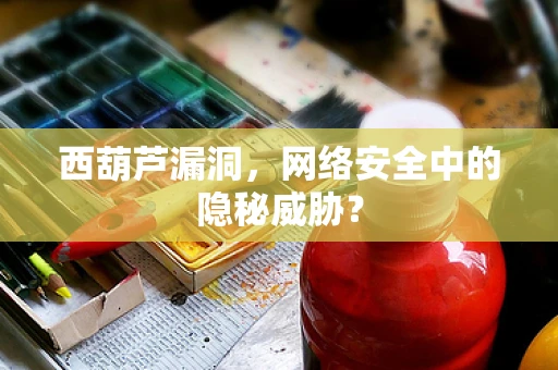 西葫芦漏洞，网络安全中的隐秘威胁？
