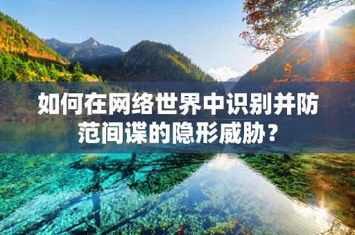 如何在网络世界中识别并防范间谍的隐形威胁？