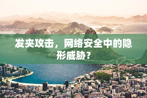 发夹攻击，网络安全中的隐形威胁？