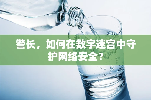 警长，如何在数字迷宫中守护网络安全？