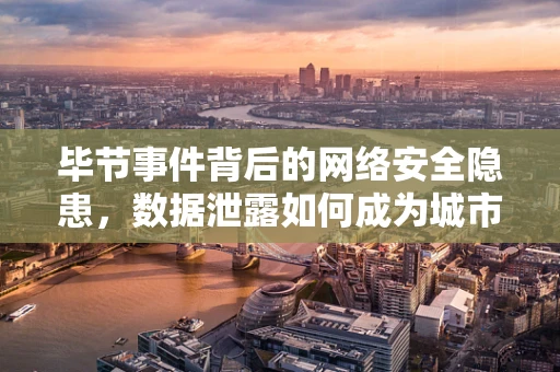 毕节事件背后的网络安全隐患，数据泄露如何成为城市安全的阿喀琉斯之踵？