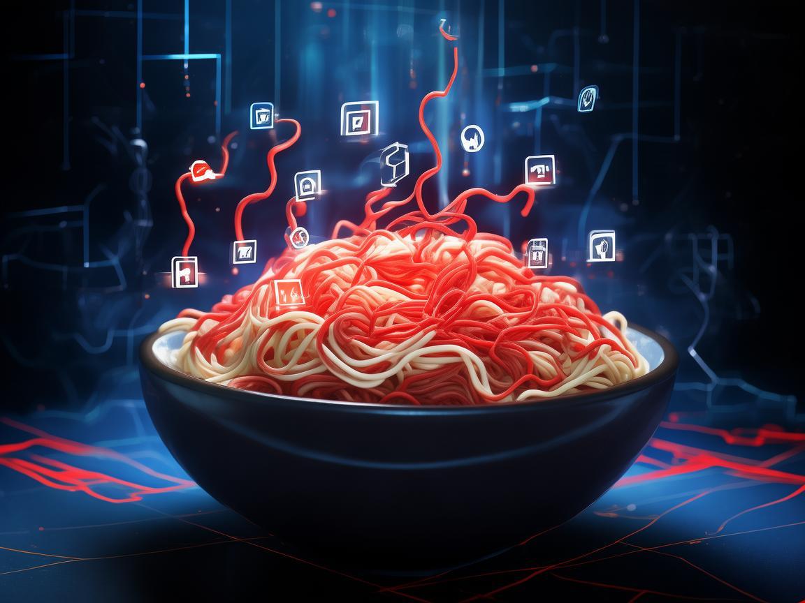 拌面与网络安全，数据泄露的美味陷阱？